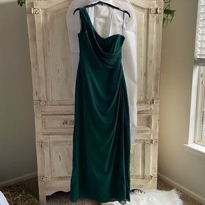 Hunter green size 12 runs a bit small. Brand after six